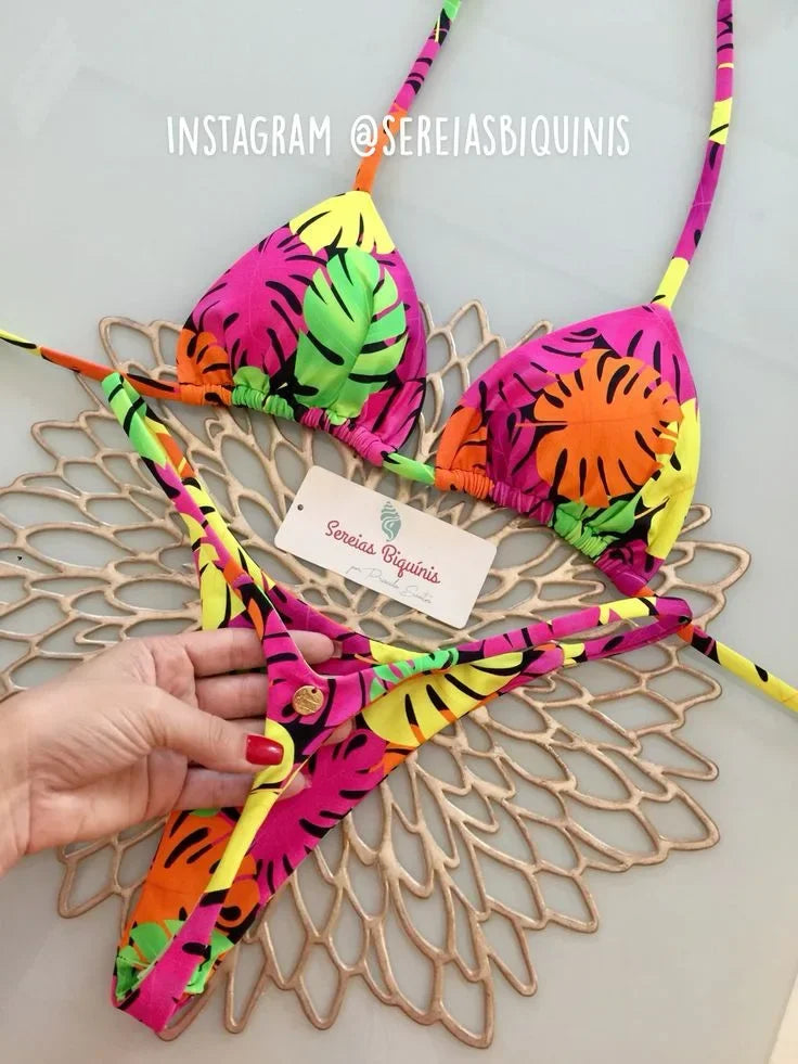 Leopard Print Bikini Set – Sexy Women Swimwear