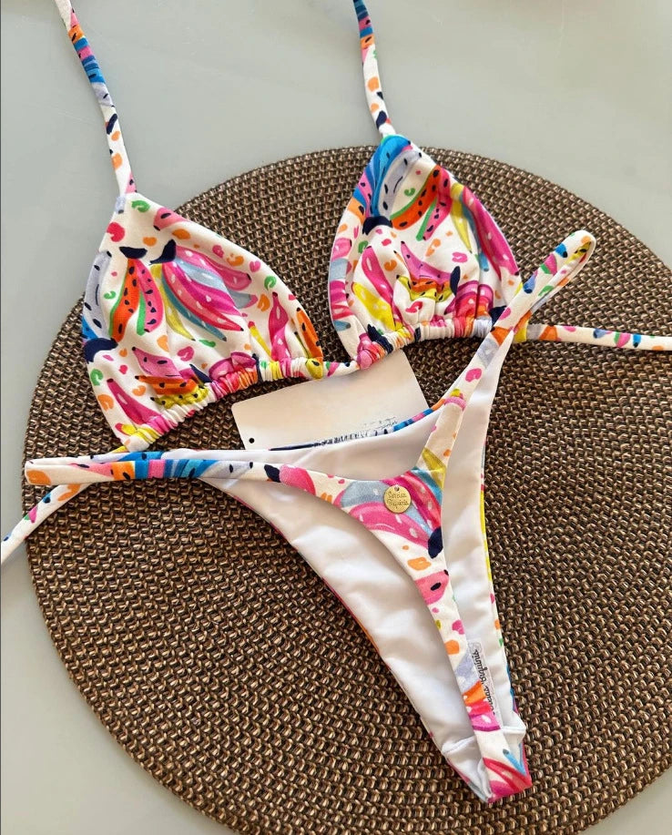Leopard Print Bikini Set – Sexy Women Swimwear