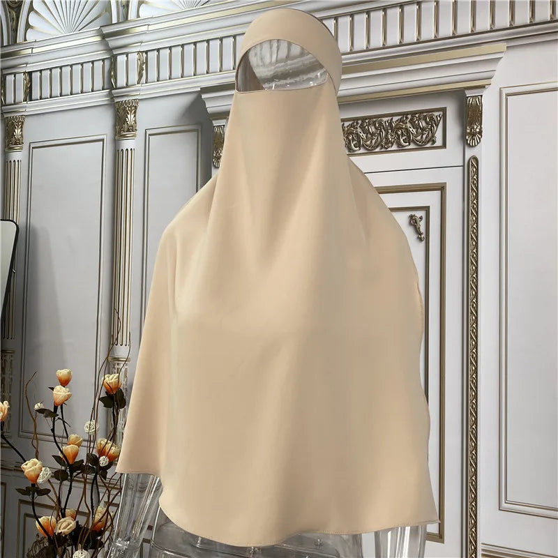 Modest Turkish Kaftan Abaya – Muslim Ramadan Maxi Dress for Women