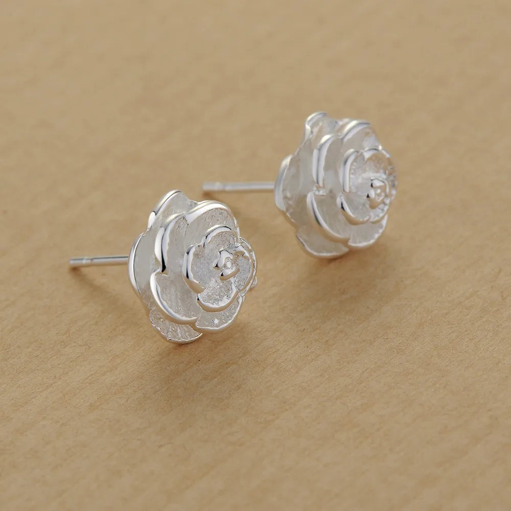 925 Sterling Silver Heart Earrings – Exquisite Women’s Jewelry Gift