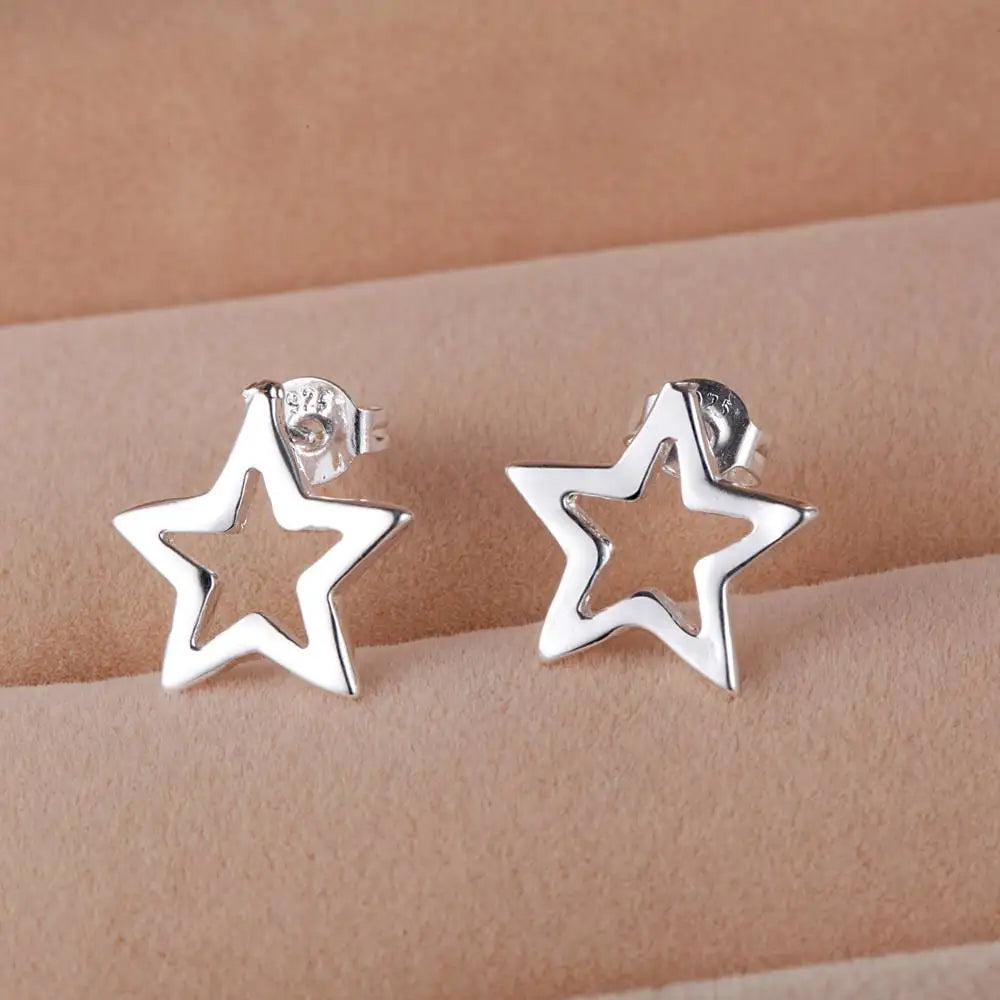 925 Sterling Silver Heart Earrings – Exquisite Women’s Jewelry Gift