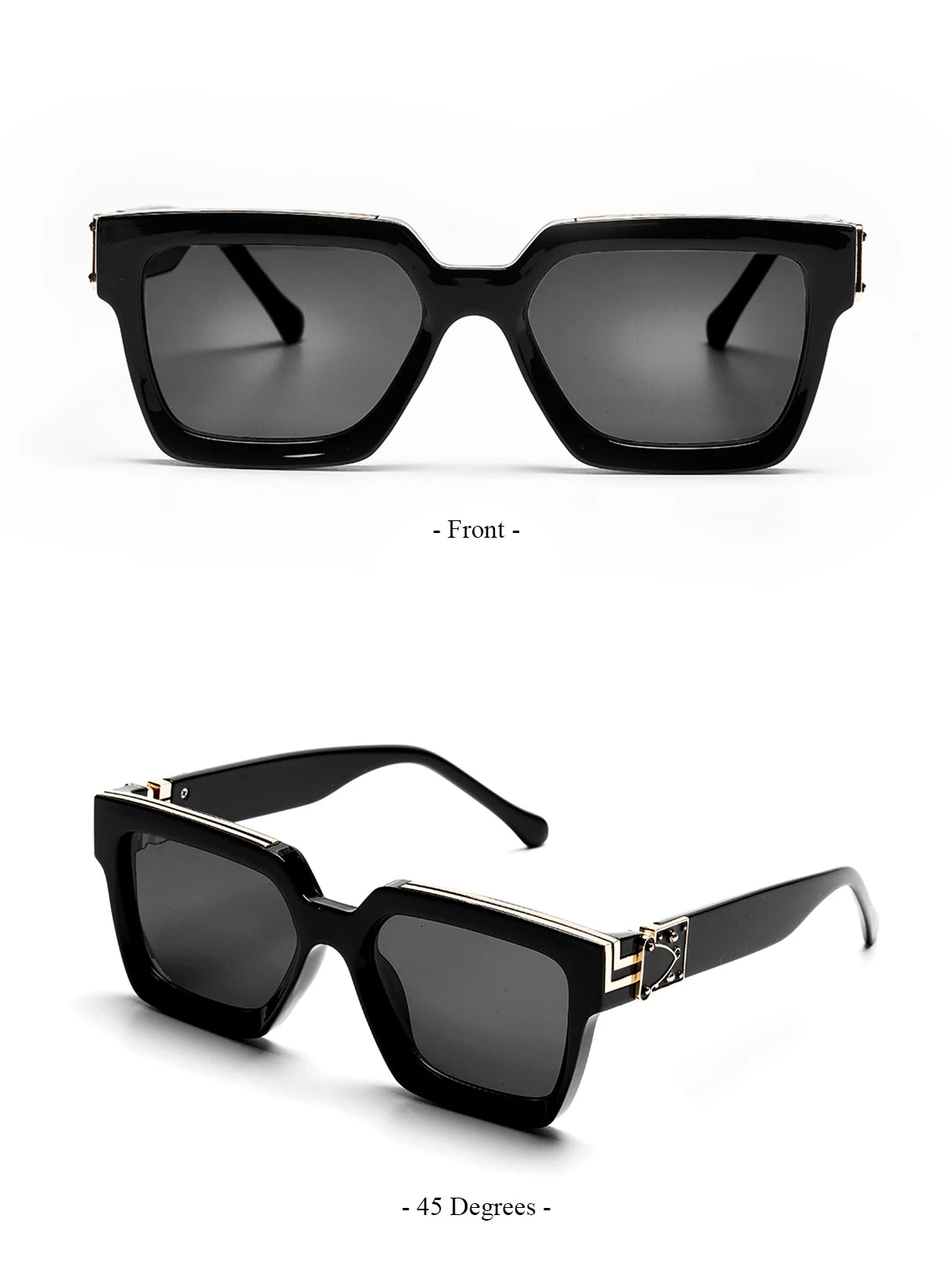 Ruiao Sunglasses Carrées Premium