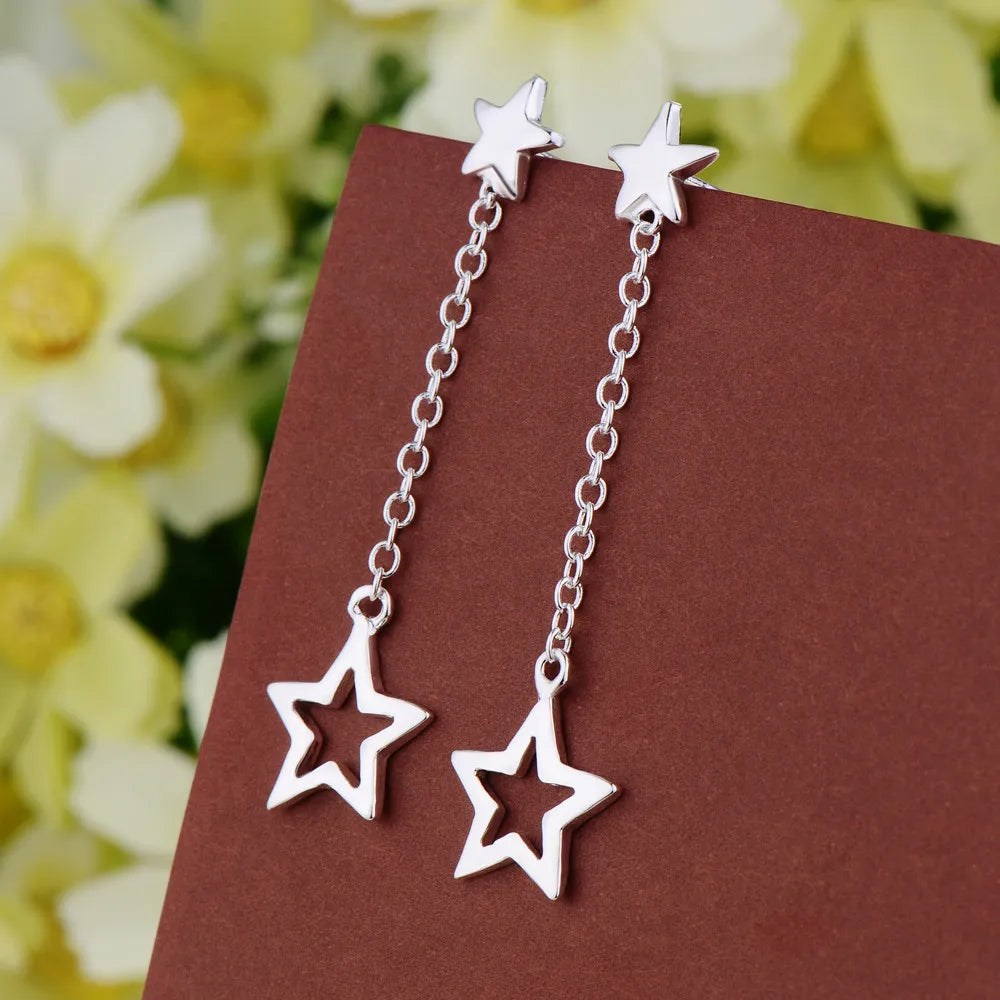 925 Sterling Silver Heart Earrings – Exquisite Women’s Jewelry Gift
