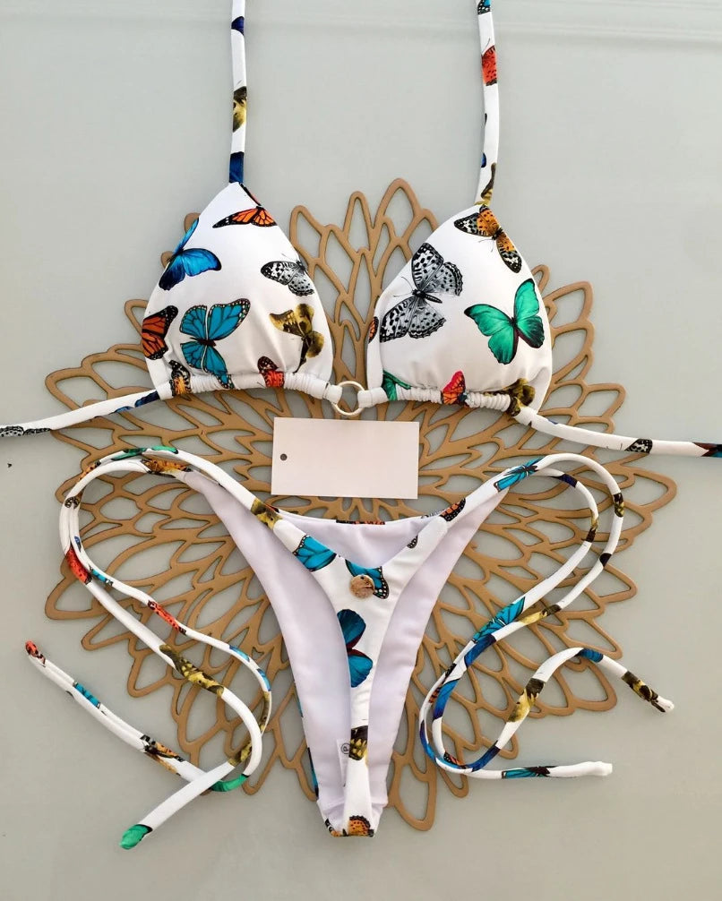 Leopard Print Bikini Set – Sexy Women Swimwear