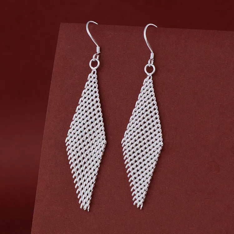 925 Sterling Silver Heart Earrings – Exquisite Women’s Jewelry Gift