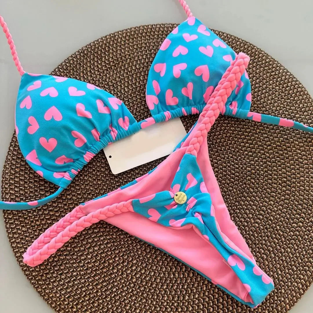 Leopard Print Bikini Set – Sexy Women Swimwear
