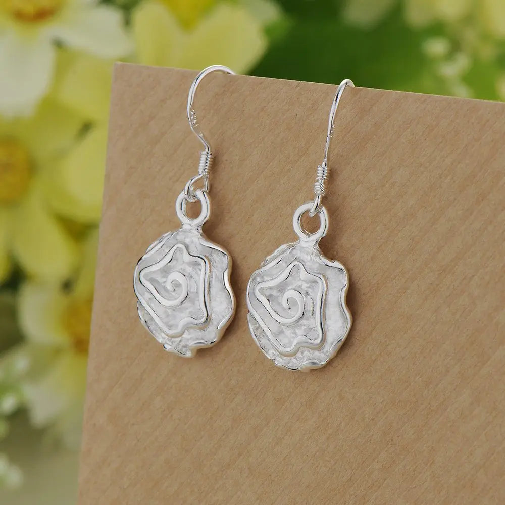 925 Sterling Silver Heart Earrings – Exquisite Women’s Jewelry Gift