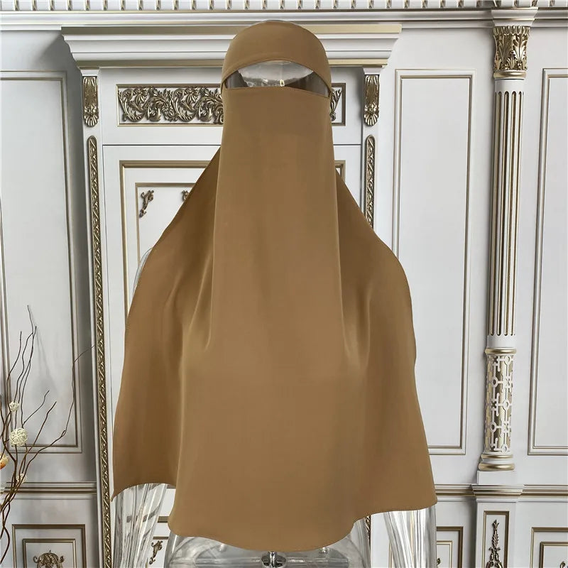 Modest Turkish Kaftan Abaya – Muslim Ramadan Maxi Dress for Women