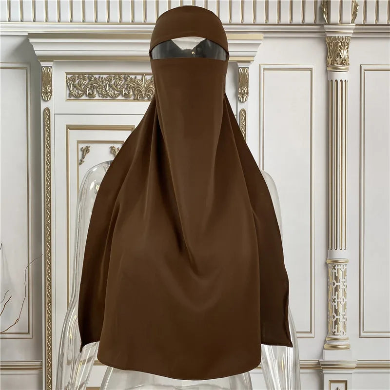 Modest Turkish Kaftan Abaya – Muslim Ramadan Maxi Dress for Women