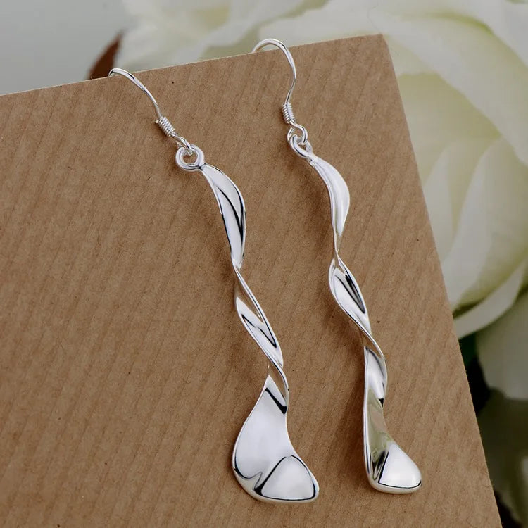 925 Sterling Silver Heart Earrings – Exquisite Women’s Jewelry Gift