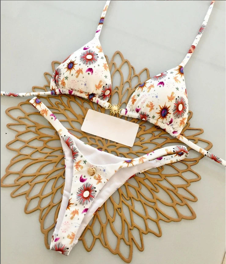 Leopard Print Bikini Set – Sexy Women Swimwear