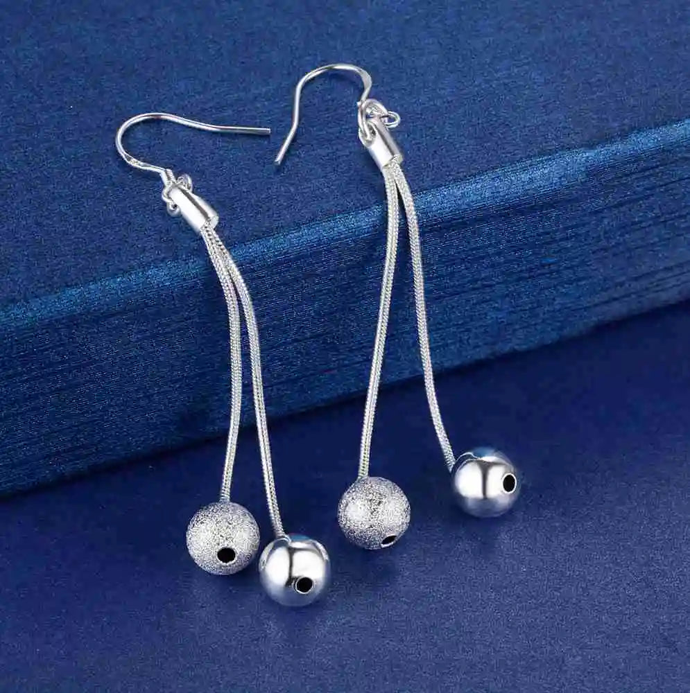 925 Sterling Silver Heart Earrings – Exquisite Women’s Jewelry Gift