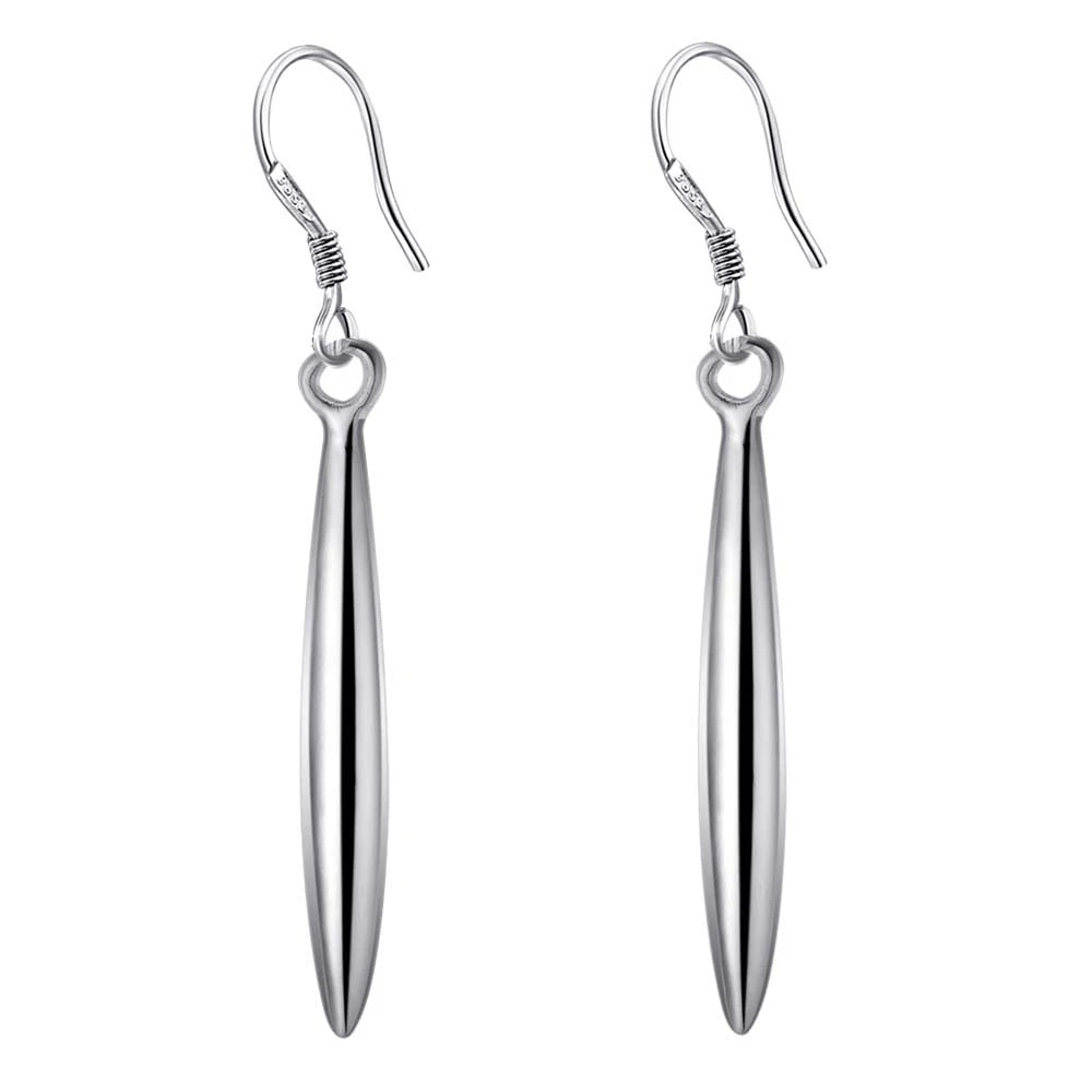 925 Sterling Silver Heart Earrings – Exquisite Women’s Jewelry Gift