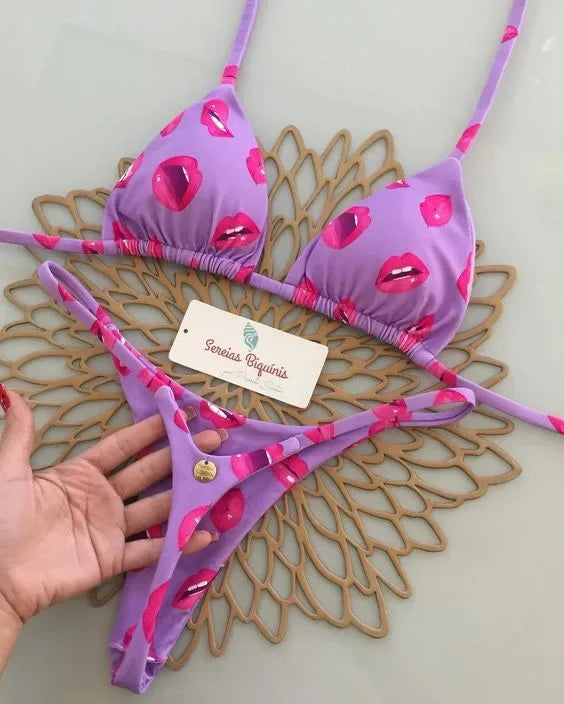 Leopard Print Bikini Set – Sexy Women Swimwear