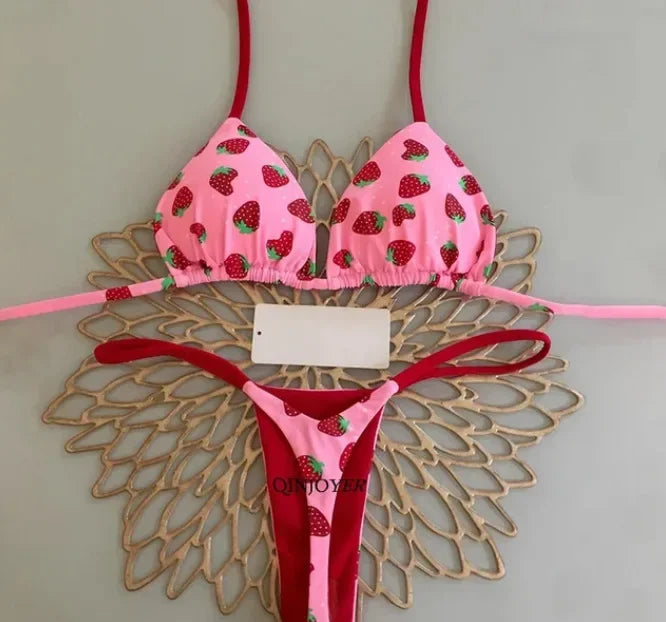 Leopard Print Bikini Set – Sexy Women Swimwear