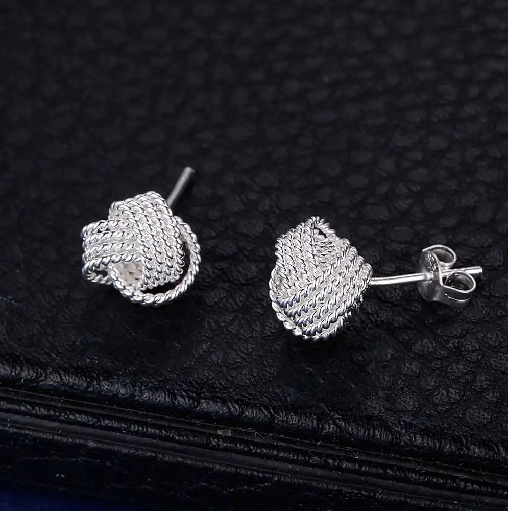 925 Sterling Silver Heart Earrings – Exquisite Women’s Jewelry Gift