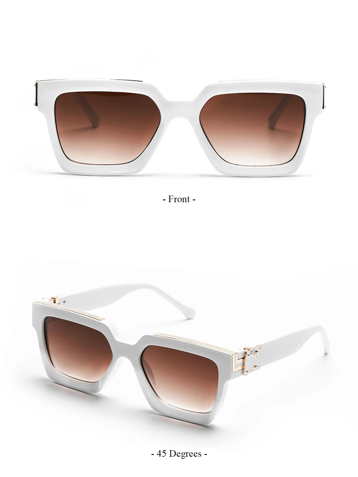 Ruiao Sunglasses Carrées Premium