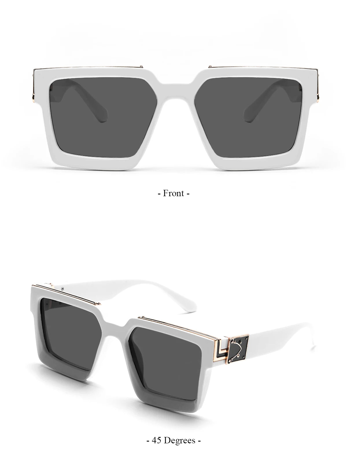 Ruiao Sunglasses Carrées Premium