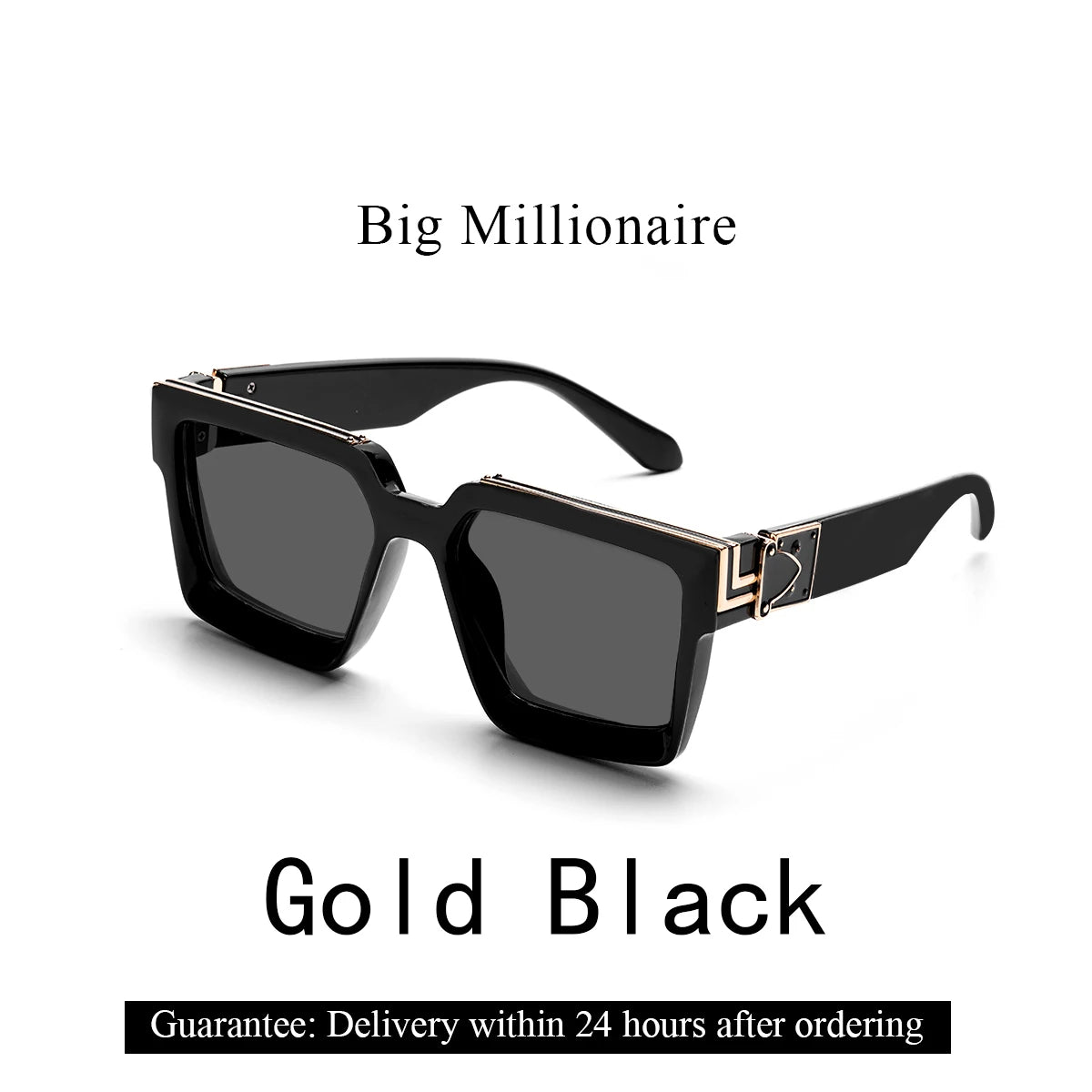 Ruiao Sunglasses Carrées Premium