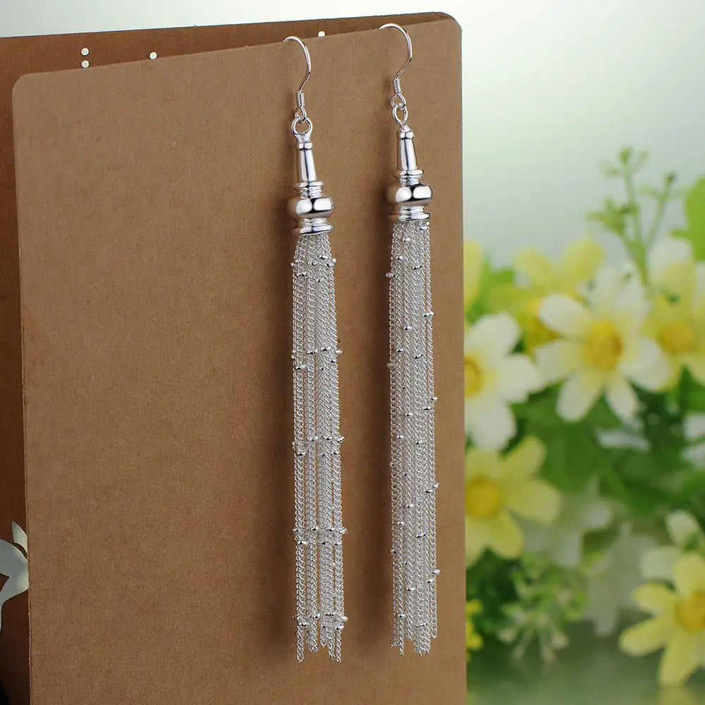 925 Sterling Silver Heart Earrings – Exquisite Women’s Jewelry Gift