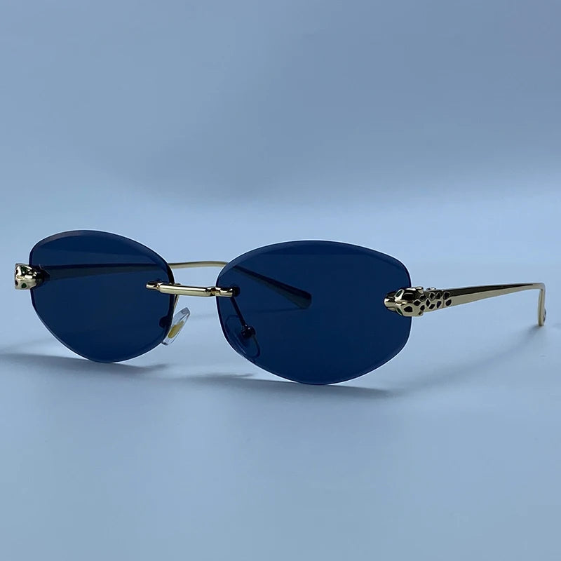 Lunettes Hexagonales Sans Monture Luxe Femme