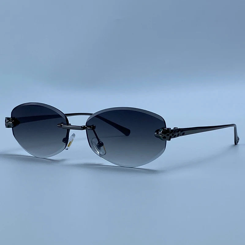 Lunettes Hexagonales Sans Monture Luxe Femme