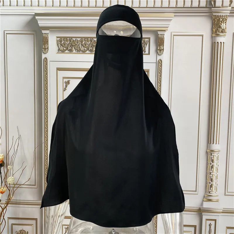 Modest Turkish Kaftan Abaya – Muslim Ramadan Maxi Dress for Women