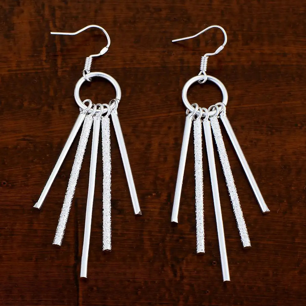 925 Sterling Silver Heart Earrings – Exquisite Women’s Jewelry Gift