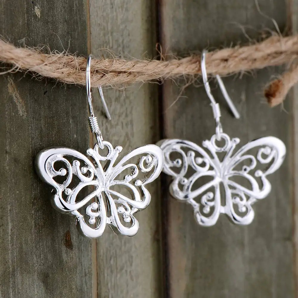 925 Sterling Silver Heart Earrings – Exquisite Women’s Jewelry Gift