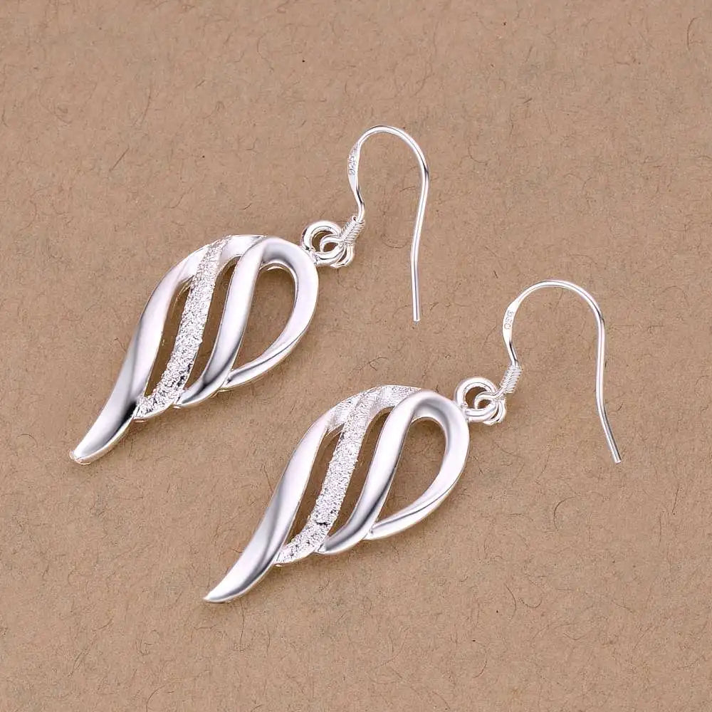 925 Sterling Silver Heart Earrings – Exquisite Women’s Jewelry Gift
