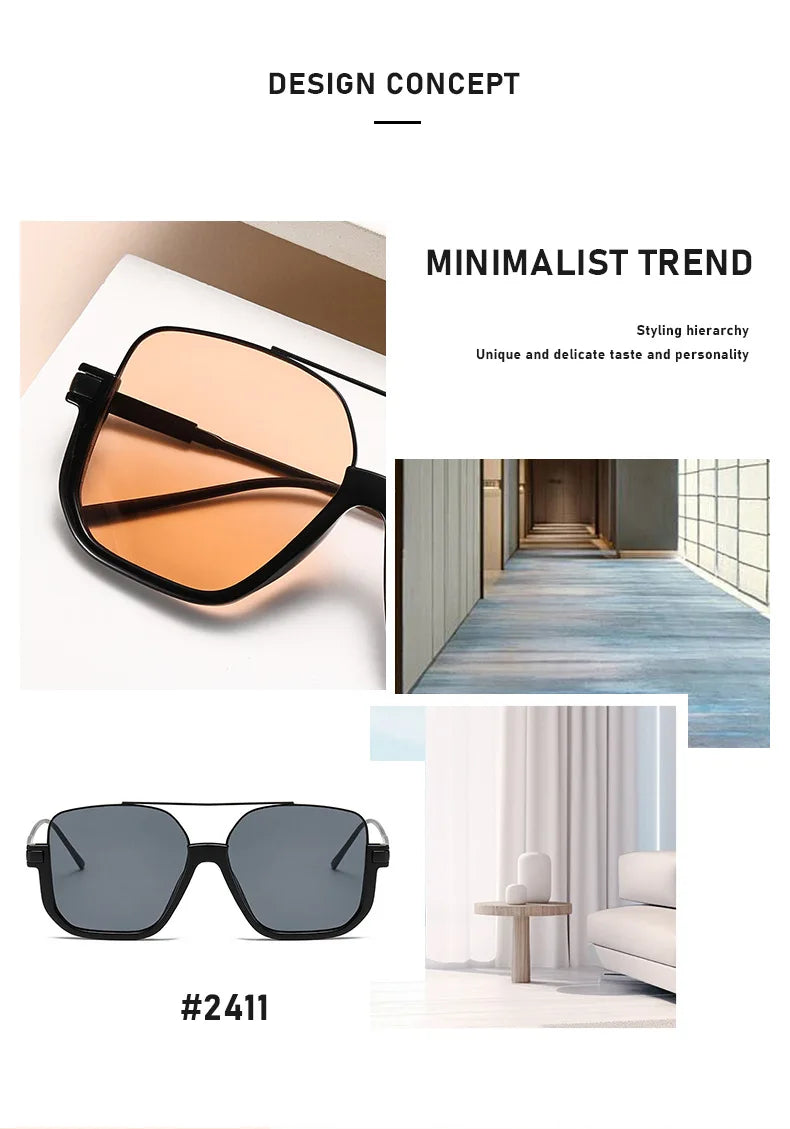 Lunettes de Soleil UV400 Unisexe Premium