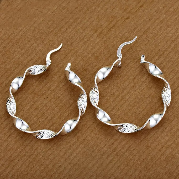 925 Sterling Silver Heart Earrings – Exquisite Women’s Jewelry Gift