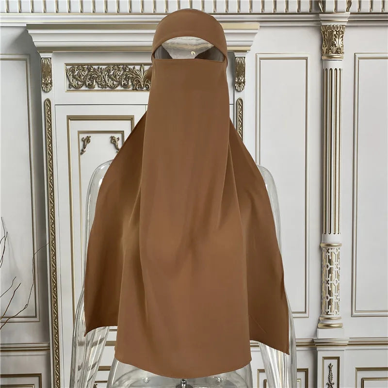 Modest Turkish Kaftan Abaya – Muslim Ramadan Maxi Dress for Women