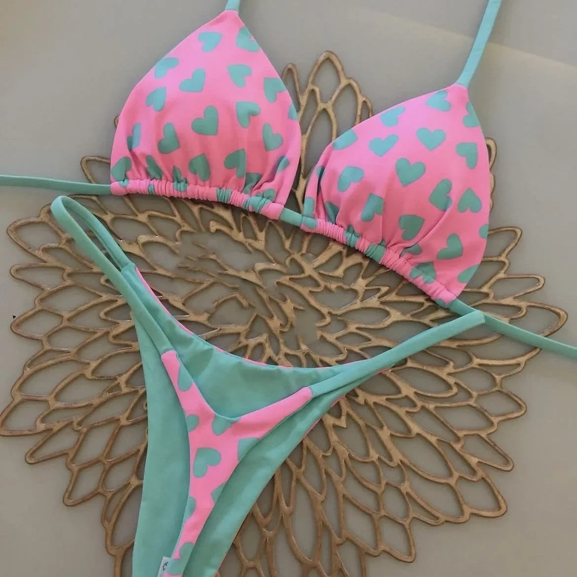 Leopard Print Bikini Set – Sexy Women Swimwear