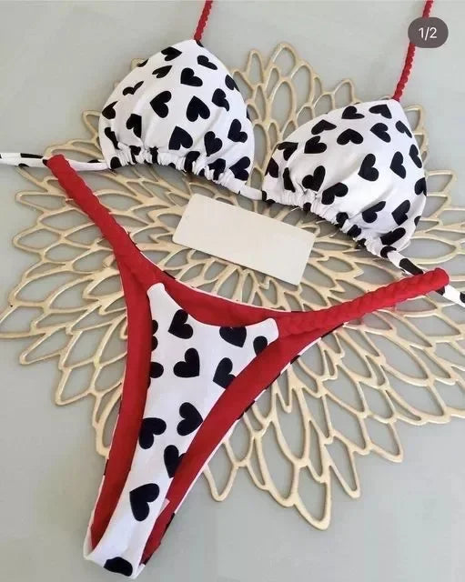 Leopard Print Bikini Set – Sexy Women Swimwear