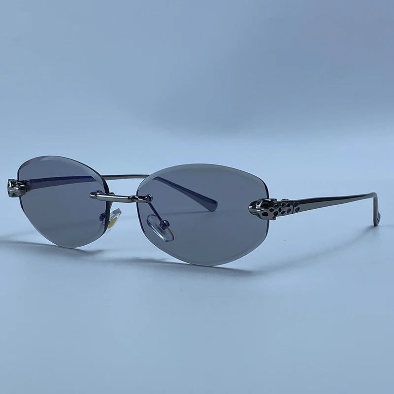 Lunettes Hexagonales Sans Monture Luxe Femme