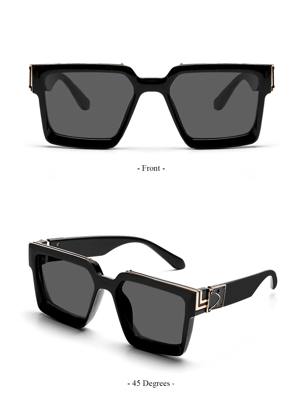 Ruiao Sunglasses Carrées Premium